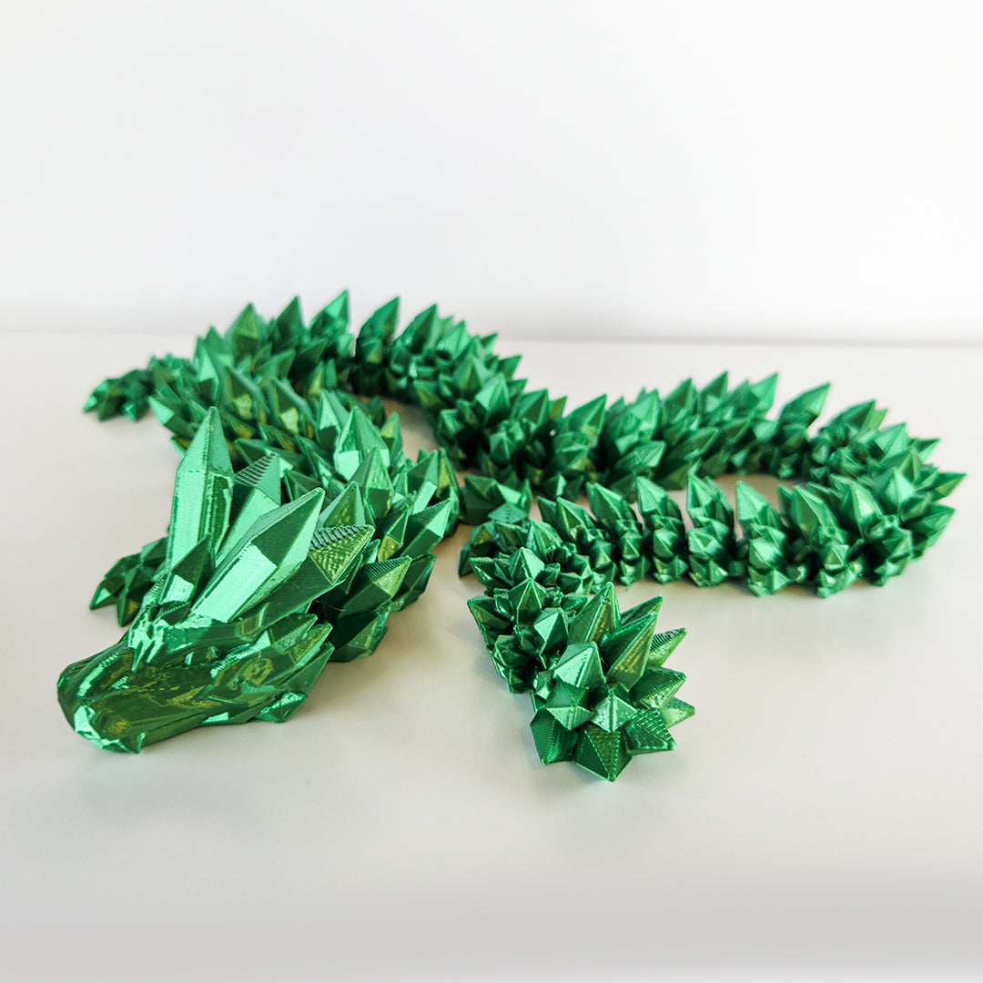 💚💎 Grand Crystal Dragon - Large