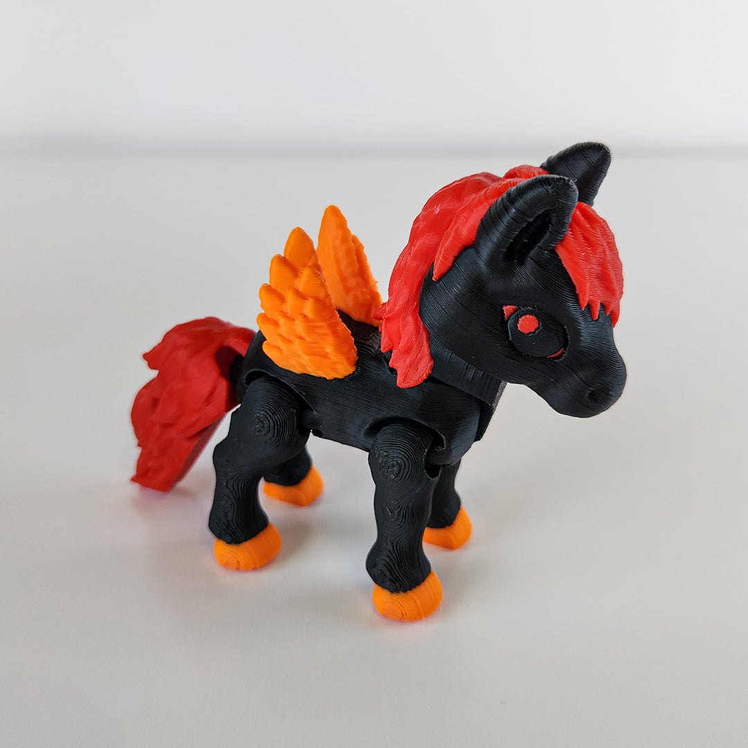 🐴🔥 Flaming Pegasus