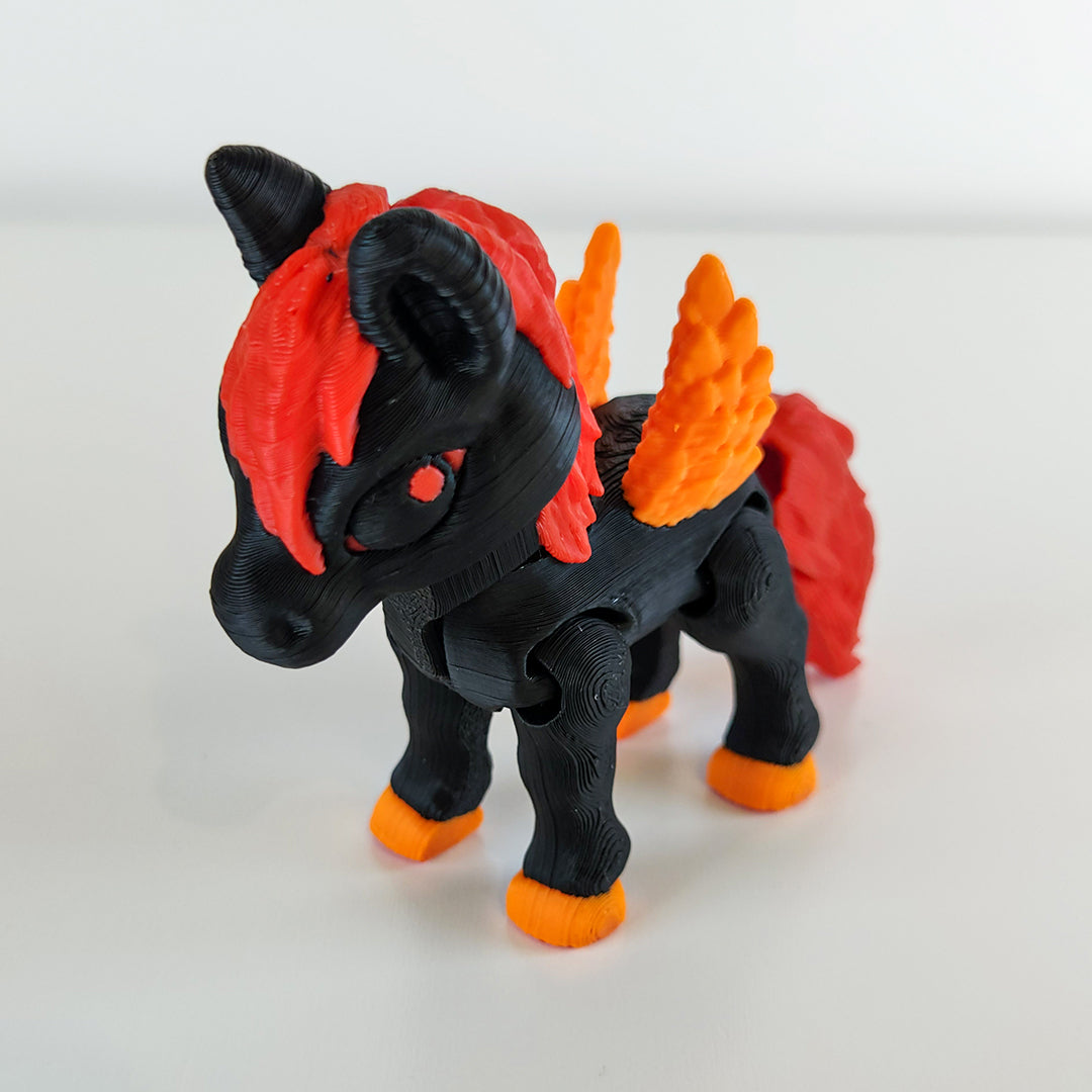 🐴🔥 Flaming Pegasus