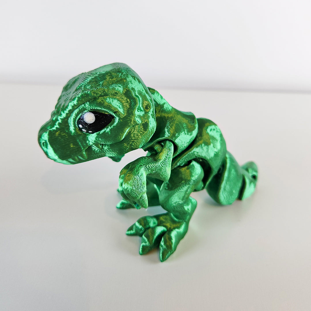 🦖 Mini T-Rex – Articulated Pocket Dinosaur