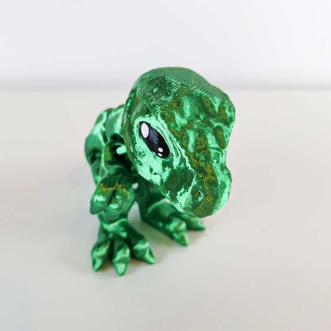 🦖 Mini T-Rex – Articulated Pocket Dinosaur